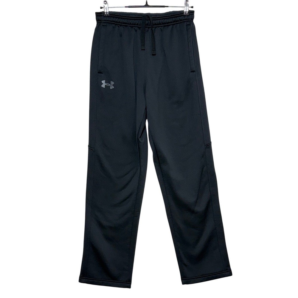 Under Armour Sweatpants Medium 29X31 Black Fleece ColdGear Loose Straight Jogger